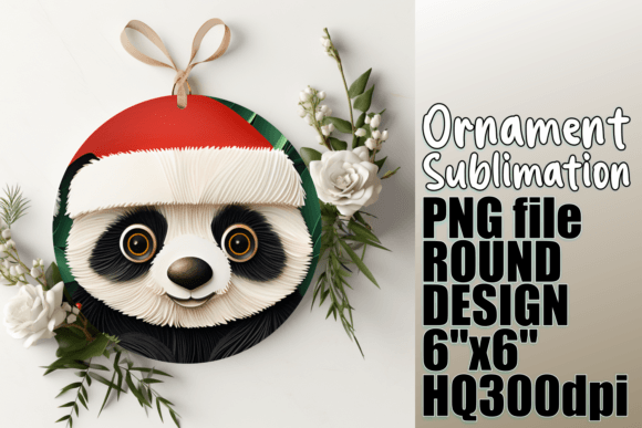 3D Holiday Ornament Pack: Creative Sublimation Design