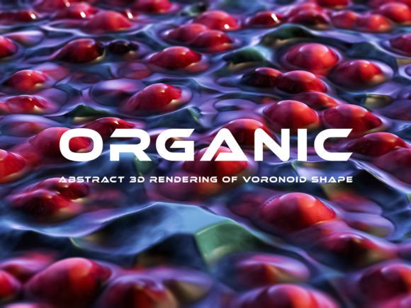 Abstract Organic 3D Background: Elevate Your Visual Projects