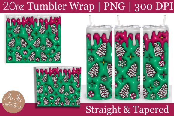 Delightful Holiday Tumbler Wraps